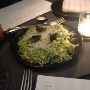 Gluten-free brussels sprouts from ABC Cocina